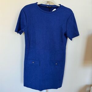 Blue mini dress by Zara Women's Dress